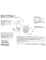 Предварительный просмотр 2 страницы Pioneer UD-SW120D Instruction Manual