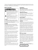 Preview for 2 page of Pioneer UDP-LX500 Operating Instructions Manual