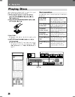 Предварительный просмотр 28 страницы Pioneer V8000 - DVD Professional Player Operating Instructions Manual