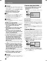 Предварительный просмотр 38 страницы Pioneer V8000 - DVD Professional Player Operating Instructions Manual