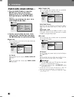 Предварительный просмотр 40 страницы Pioneer V8000 - DVD Professional Player Operating Instructions Manual