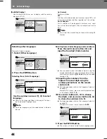 Предварительный просмотр 44 страницы Pioneer V8000 - DVD Professional Player Operating Instructions Manual