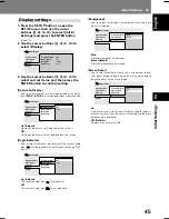 Предварительный просмотр 45 страницы Pioneer V8000 - DVD Professional Player Operating Instructions Manual