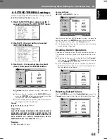 Предварительный просмотр 63 страницы Pioneer V8000 - DVD Professional Player Operating Instructions Manual