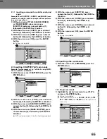 Предварительный просмотр 65 страницы Pioneer V8000 - DVD Professional Player Operating Instructions Manual