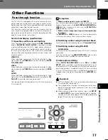 Предварительный просмотр 77 страницы Pioneer V8000 - DVD Professional Player Operating Instructions Manual