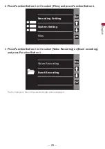 Preview for 28 page of Pioneer VREC-DH300D Owner'S Manual