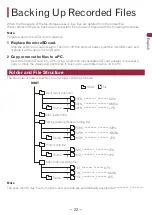 Preview for 22 page of Pioneer VREC-DZ600 Owner'S Manual