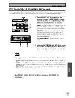 Preview for 61 page of Pioneer VSA-AX10i-S Operating Instructions Manual