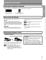 Preview for 5 page of Pioneer VSA-E03 Operating Instructions Manual