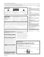 Preview for 2 page of Pioneer VSW-1 Operating Instructions Manual