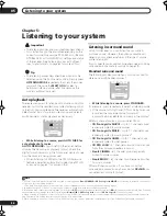 Предварительный просмотр 26 страницы Pioneer VSX-1016TXV Operating Instructions Manual