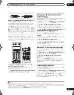 Предварительный просмотр 55 страницы Pioneer VSX-1016V-K Operating Instructions Manual