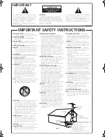 Preview for 3 page of Pioneer VSX-1017TXV-K - iPod Ready, XM Satellite Operating Instructions Manual