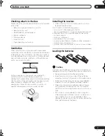 Preview for 7 page of Pioneer VSX-1017TXV-K - iPod Ready, XM Satellite Operating Instructions Manual