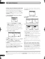 Preview for 38 page of Pioneer VSX-1017TXV-K - iPod Ready, XM Satellite Operating Instructions Manual