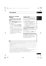 Preview for 47 page of Pioneer VSX-1020-K Operating Instructions For The User