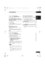 Preview for 53 page of Pioneer VSX-1020-K Operating Instructions For The User