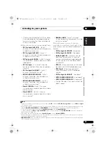 Preview for 59 page of Pioneer VSX-1020-K Operating Instructions For The User