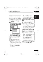 Preview for 65 page of Pioneer VSX-1020-K Operating Instructions For The User