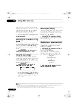 Preview for 76 page of Pioneer VSX-1020-K Operating Instructions For The User