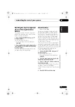 Preview for 81 page of Pioneer VSX-1020-K Operating Instructions For The User