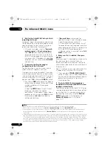 Preview for 90 page of Pioneer VSX-1020-K Operating Instructions For The User