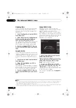 Preview for 98 page of Pioneer VSX-1020-K Operating Instructions For The User