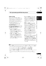 Preview for 103 page of Pioneer VSX-1020-K Operating Instructions For The User