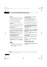 Preview for 106 page of Pioneer VSX-1020-K Operating Instructions For The User