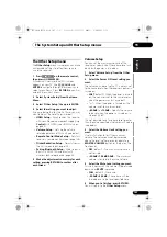 Preview for 107 page of Pioneer VSX-1020-K Operating Instructions For The User