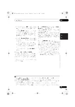 Preview for 177 page of Pioneer VSX-1020-K Operating Instructions For The User