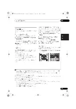 Preview for 183 page of Pioneer VSX-1020-K Operating Instructions For The User