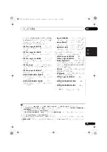 Preview for 193 page of Pioneer VSX-1020-K Operating Instructions For The User