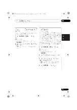 Preview for 215 page of Pioneer VSX-1020-K Operating Instructions For The User