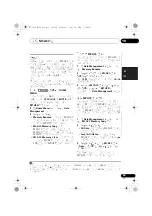 Preview for 233 page of Pioneer VSX-1020-K Operating Instructions For The User