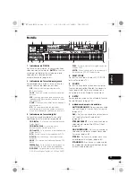 Preview for 279 page of Pioneer VSX-1020-K Operating Instructions For The User