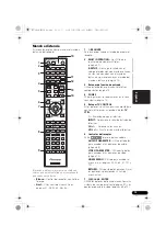 Preview for 281 page of Pioneer VSX-1020-K Operating Instructions For The User