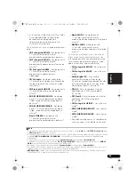 Preview for 327 page of Pioneer VSX-1020-K Operating Instructions For The User