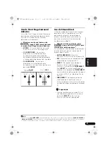 Preview for 329 page of Pioneer VSX-1020-K Operating Instructions For The User