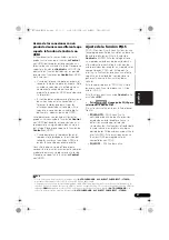 Preview for 335 page of Pioneer VSX-1020-K Operating Instructions For The User