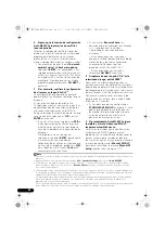 Preview for 358 page of Pioneer VSX-1020-K Operating Instructions For The User