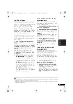 Preview for 367 page of Pioneer VSX-1020-K Operating Instructions For The User