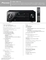 Preview for 1 page of Pioneer VSX-1021-K Specifications