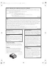 Preview for 3 page of Pioneer VSX-1120-K Operating Instructions Manual