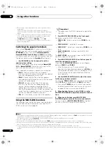 Предварительный просмотр 62 страницы Pioneer VSX-1125-k Operating Instructions Manual