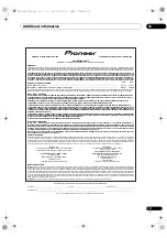 Предварительный просмотр 111 страницы Pioneer VSX-1125-k Operating Instructions Manual