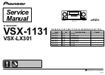 Pioneer VSX-1131 Service Manual предпросмотр