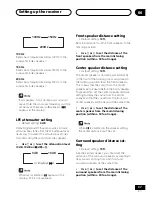 Preview for 37 page of Pioneer VSX-14 Operating Instructions Manual