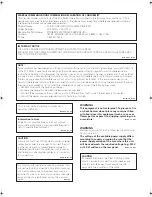 Preview for 2 page of Pioneer VSX-21TXH - Elite AV Receiver Operating Instructions Manual